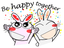 Cute Rabbit Everyday 6th sticker #10661351