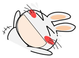Cute Rabbit Everyday 6th sticker #10661359