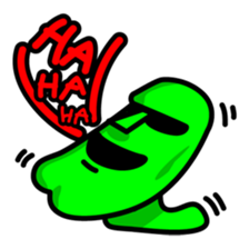 Funny Moai Baby sticker #10661362