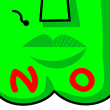 Funny Moai Baby sticker #10661367