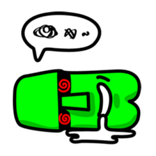 Funny Moai Baby sticker #10661374