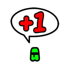 Funny Moai Baby sticker #10661378