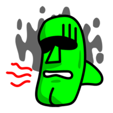 Funny Moai Baby sticker #10661384