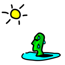 Funny Moai Baby sticker #10661387