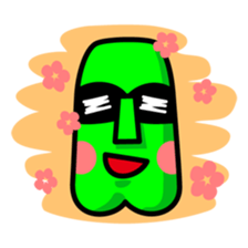 Funny Moai Baby sticker #10661388