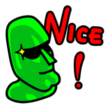 Funny Moai Baby sticker #10661389