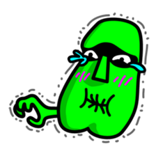 Funny Moai Baby sticker #10661390