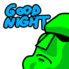 Funny Moai Baby sticker #10661393