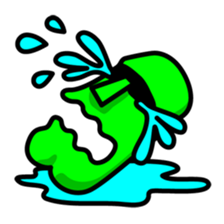 Funny Moai Baby sticker #10661396