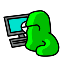 Funny Moai Baby sticker #10661399