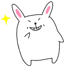 Fluffy rabbita sticker #10661417
