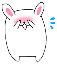 Fluffy rabbita sticker #10661418