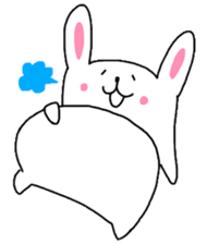 Fluffy rabbita sticker #10661435
