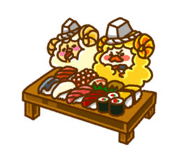 SheepsCloud moo's food sticker sticker #10661680