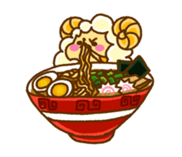 SheepsCloud moo's food sticker sticker #10661681