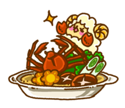 SheepsCloud moo's food sticker sticker #10661682