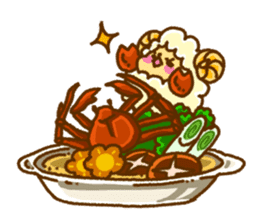 SheepsCloud moo's food sticker sticker #10661682