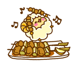 SheepsCloud moo's food sticker sticker #10661689