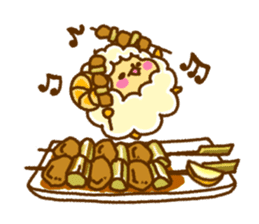 SheepsCloud moo's food sticker sticker #10661689