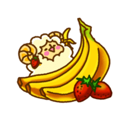 SheepsCloud moo's food sticker sticker #10661704
