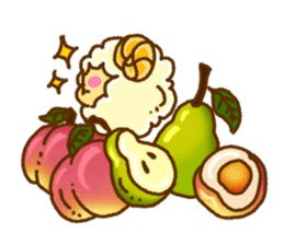 SheepsCloud moo's food sticker sticker #10661706