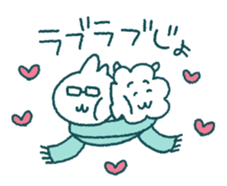 Mr.Fuwa-Moco in Tokushima [AWA-ben2] sticker #10661727