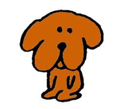 Wonderful dog "Kai"3 sticker #10662099