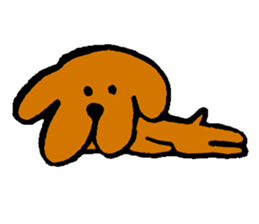 Wonderful dog "Kai"3 sticker #10662102