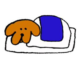 Wonderful dog "Kai"3 sticker #10662103