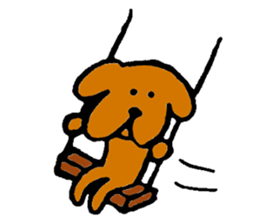 Wonderful dog "Kai"3 sticker #10662108