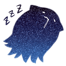 Octopus of the universe sticker #10662224