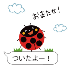 Samba of the ladybug 2 sticker #10663034