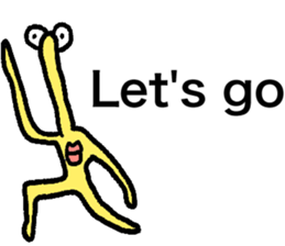 Only one monster in the world sticker #10663362