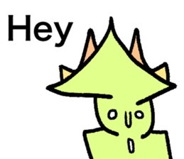 Only one monster in the world sticker #10663365