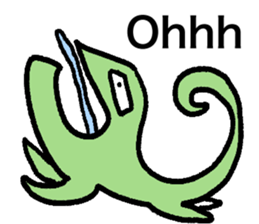 Only one monster in the world sticker #10663368