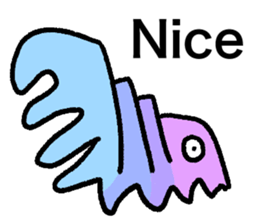 Only one monster in the world sticker #10663369