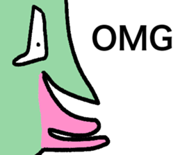 Only one monster in the world sticker #10663370