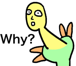 Only one monster in the world sticker #10663372