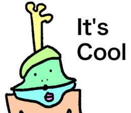 Only one monster in the world sticker #10663379