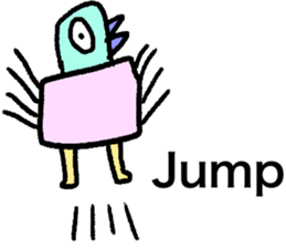 Only one monster in the world sticker #10663381