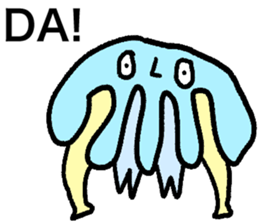 Only one monster in the world sticker #10663383