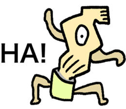 Only one monster in the world sticker #10663389