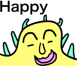 Only one monster in the world sticker #10663391