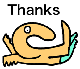 Only one monster in the world sticker #10663394