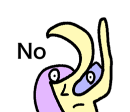 Only one monster in the world sticker #10663397