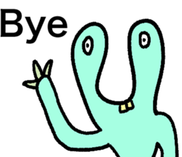 Only one monster in the world sticker #10663399