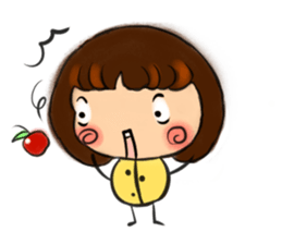 small fruit sticker #10663525