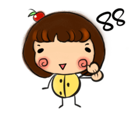 small fruit sticker #10663528