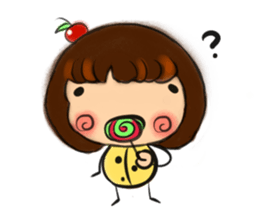 small fruit sticker #10663539