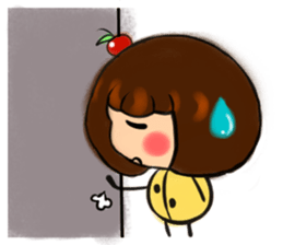 small fruit sticker #10663548